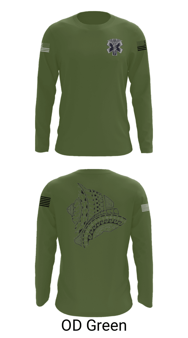Long Sleeve Performance Shirt, MEDICS, National Guard, Teamtime, Team time, sublimation, custom sports apparel, team uniforms, spirit wear, spiritwear, sports uniforms, custom shirts, team store, custom team store, fundraiser sports, apparel fundraiser