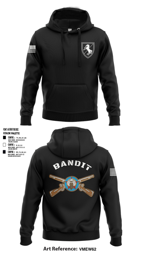 Hoodie, Bandit TroopBandit Troop 2.0, Army, Teamtime, Team time, sublimation, custom sports apparel, team uniforms, spirit wear, spiritwear, sports uniforms, custom shirts, team store, custom team store, fundraiser sports, apparel fundraiser