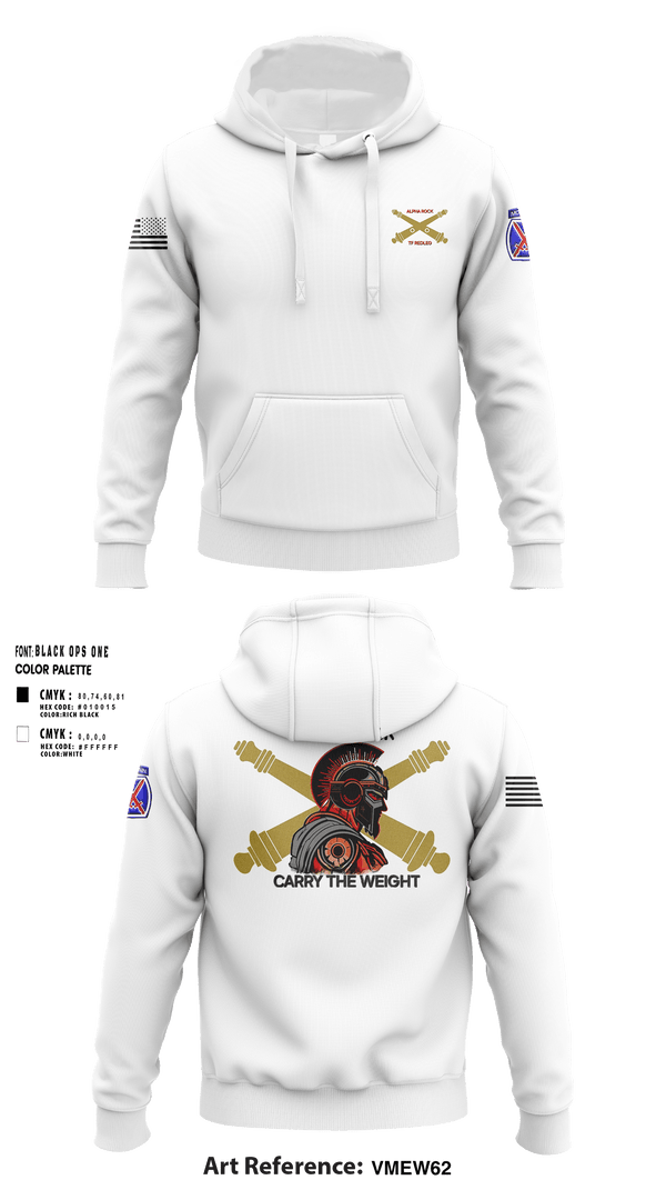 Hoodie, ALPHA ROCK, Army, Teamtime, Team time, sublimation, custom sports apparel, team uniforms, spirit wear, spiritwear, sports uniforms, custom shirts, team store, custom team store, fundraiser sports, apparel fundraiser