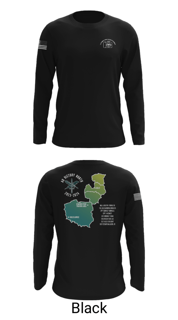 Long Sleeve Performance Shirt, 112 MPAD, Army, Teamtime, Team time, sublimation, custom sports apparel, team uniforms, spirit wear, spiritwear, sports uniforms, custom shirts, team store, custom team store, fundraiser sports, apparel fundraiser