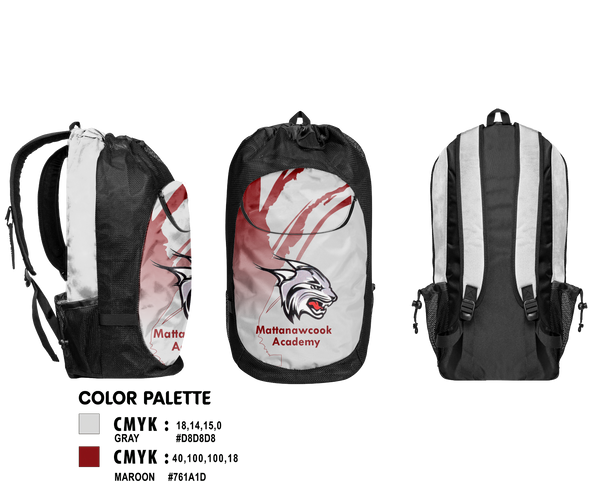 Gear Bag, Mattanawcook Academy Wrestling, Wrestling, Teamtime, Team time, sublimation, custom sports apparel, team uniforms, spirit wear, spiritwear, sports uniforms, custom shirts, team store, custom team store, fundraiser sports, apparel fundraiser