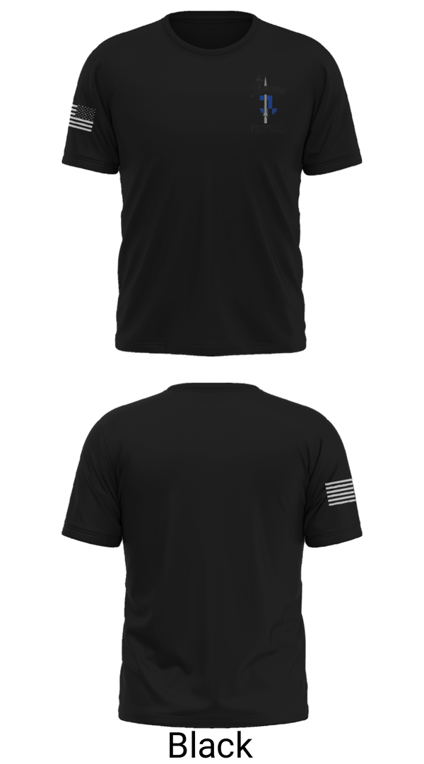 Short Sleeve Performance Shirt, Brookfield Jr Lancers Youth Football, Football, Teamtime, Team time, sublimation, custom sports apparel, team uniforms, spirit wear, spiritwear, sports uniforms, custom shirts, team store, custom team store, fundraiser sports, apparel fundraiser