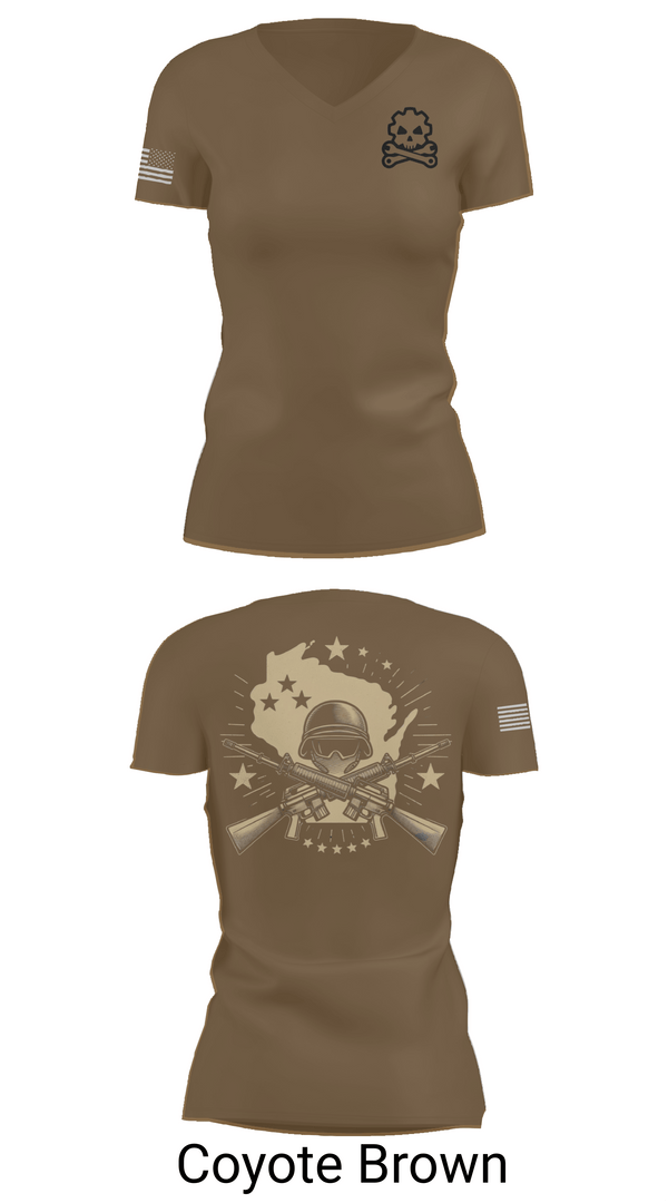 Womens Short Sleeve Vneck Shirt, 377th SMC, Army, Teamtime, Team time, sublimation, custom sports apparel, team uniforms, spirit wear, spiritwear, sports uniforms, custom shirts, team store, custom team store, fundraiser sports, apparel fundraiser