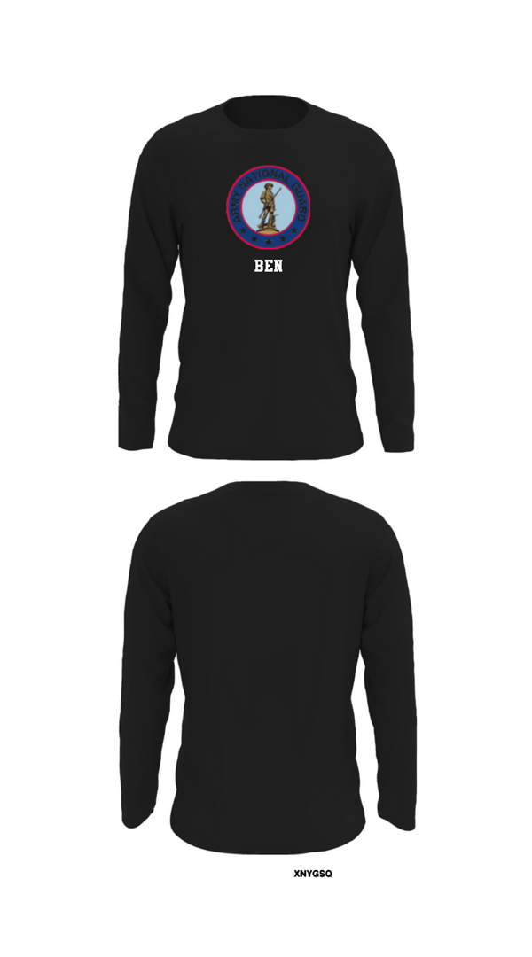 Long Sleeve Performance Shirt, Ben, National Guard, Teamtime, Team time, sublimation, custom sports apparel, team uniforms, spirit wear, spiritwear, sports uniforms, custom shirts, team store, custom team store, fundraiser sports, apparel fundraiser