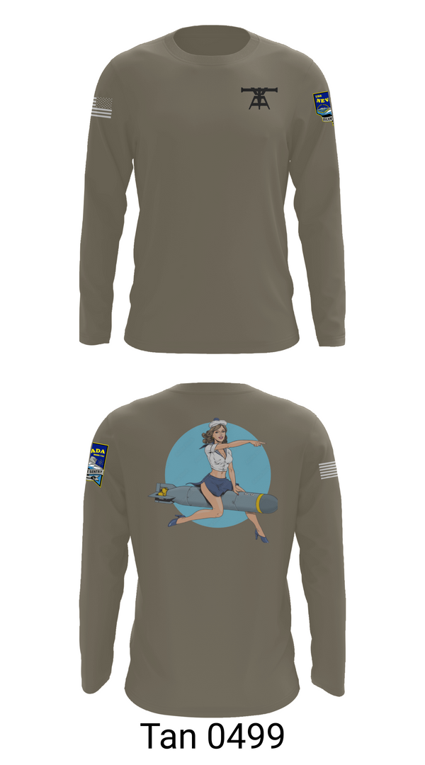 Long Sleeve Performance Shirt, 733, Navy, Teamtime, Team time, sublimation, custom sports apparel, team uniforms, spirit wear, spiritwear, sports uniforms, custom shirts, team store, custom team store, fundraiser sports, apparel fundraiser