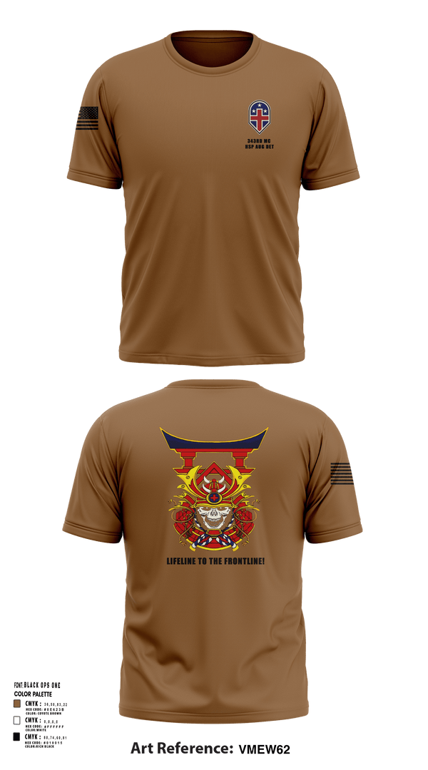 Short Sleeve Performance Shirt, 343rd Medical Hospital Augmentation Detachment, , Teamtime, Team time, sublimation, custom sports apparel, team uniforms, spirit wear, spiritwear, sports uniforms, custom shirts, team store, custom team store, fundraiser sports, apparel fundraiser