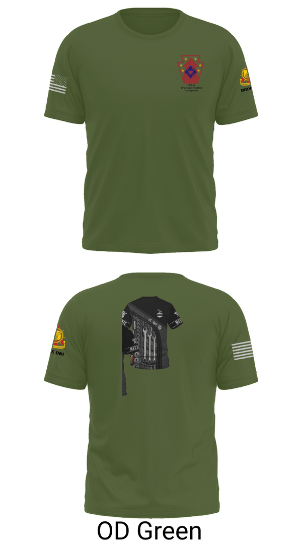 Short Sleeve Performance Shirt, 121 transportation, National Guard, Teamtime, Team time, sublimation, custom sports apparel, team uniforms, spirit wear, spiritwear, sports uniforms, custom shirts, team store, custom team store, fundraiser sports, apparel fundraiser