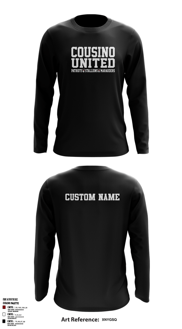 Long Sleeve Performance Shirt, Cousino United Bowling, Bowling, Teamtime, Team time, sublimation, custom sports apparel, team uniforms, spirit wear, spiritwear, sports uniforms, custom shirts, team store, custom team store, fundraiser sports, apparel fundraiser