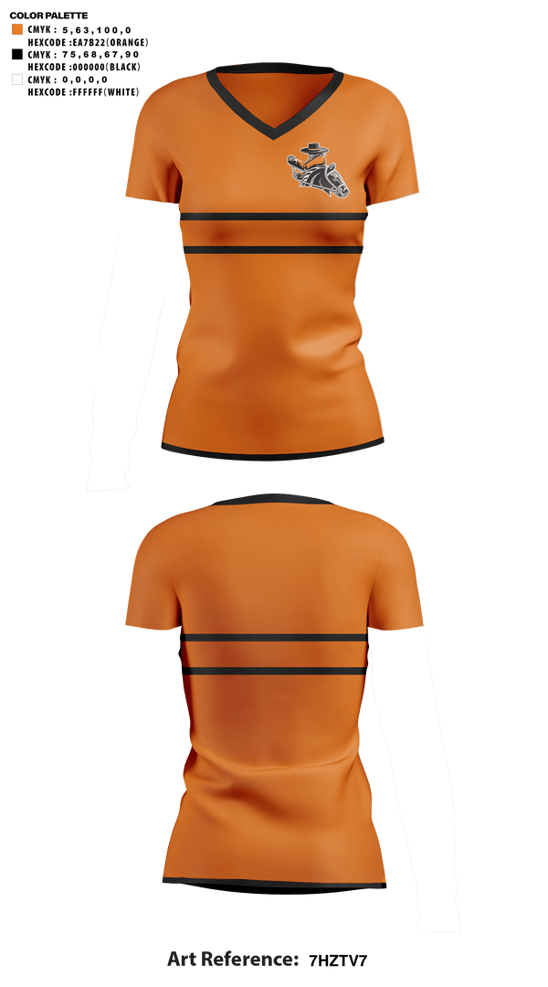 Womens Short Sleeve Vneck Shirt, Fernley High School Cheer, Cheer, Teamtime, Team time, sublimation, custom sports apparel, team uniforms, spirit wear, spiritwear, sports uniforms, custom shirts, team store, custom team store, fundraiser sports, apparel fundraiser