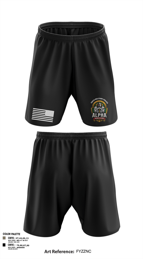 Athletic Shorts With Pockets, 795th military police, Army, Teamtime, Team time, sublimation, custom sports apparel, team uniforms, spirit wear, spiritwear, sports uniforms, custom shirts, team store, custom team store, fundraiser sports, apparel fundraiser