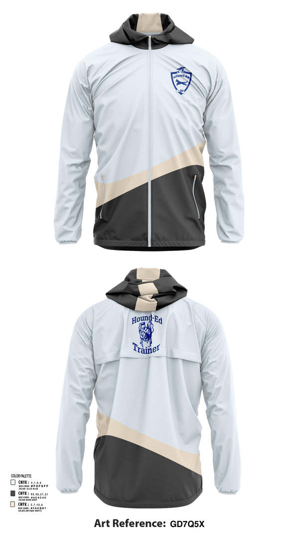 Windbreaker, Hounded, , Teamtime, Team time, sublimation, custom sports apparel, team uniforms, spirit wear, spiritwear, sports uniforms, custom shirts, team store, custom team store, fundraiser sports, apparel fundraiser