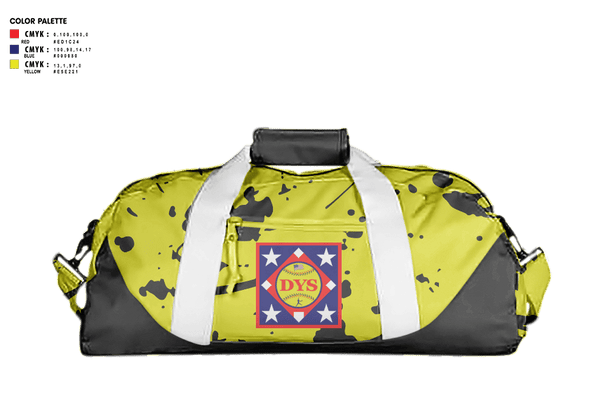 Duffle Bag, Diamond Youth Softball, Softball, Teamtime, Team time, sublimation, custom sports apparel, team uniforms, spirit wear, spiritwear, sports uniforms, custom shirts, team store, custom team store, fundraiser sports, apparel fundraiser
