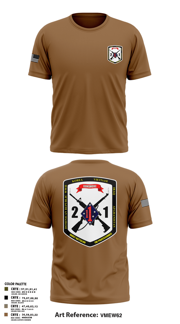 Old School Cotton Feel Shirt, 2nd Battalion, 1st Marine Regiment, Marines, Teamtime, Team time, sublimation, custom sports apparel, team uniforms, spirit wear, spiritwear, sports uniforms, custom shirts, team store, custom team store, fundraiser sports, apparel fundraiser