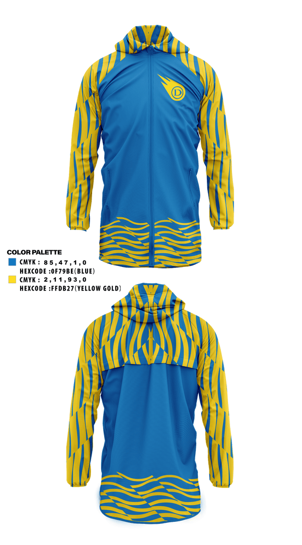 Windbreaker, De La Salle Institute-Institute Campus Cross Country, Cross Country, Teamtime, Team time, sublimation, custom sports apparel, team uniforms, spirit wear, spiritwear, sports uniforms, custom shirts, team store, custom team store, fundraiser sports, apparel fundraiser