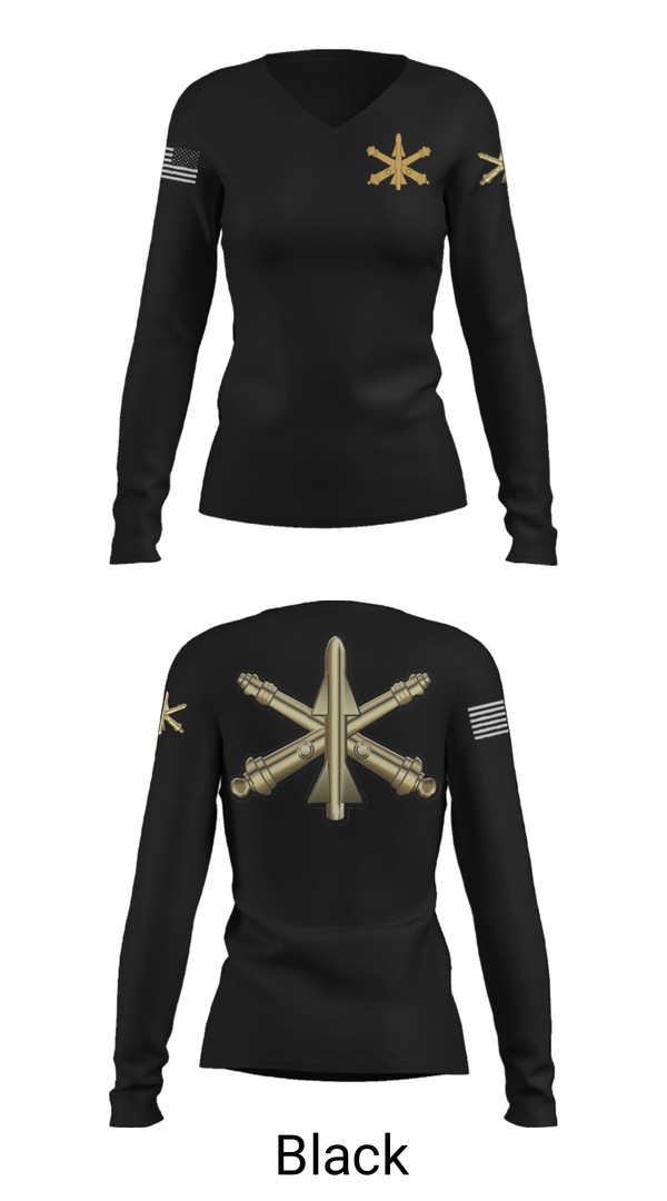 Women's Long Sleeve Vneck Shirt, 1/3 ADA, Army, Teamtime, Team time, sublimation, custom sports apparel, team uniforms, spirit wear, spiritwear, sports uniforms, custom shirts, team store, custom team store, fundraiser sports, apparel fundraiser