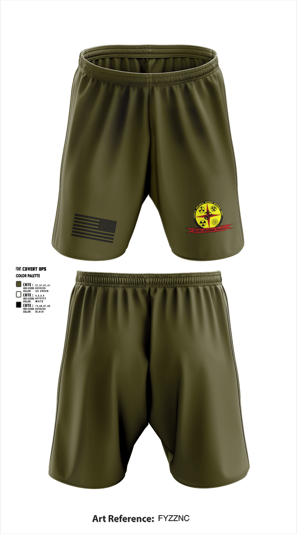 Athletic Shorts With Pockets, CBIRF, Marines, Teamtime, Team time, sublimation, custom sports apparel, team uniforms, spirit wear, spiritwear, sports uniforms, custom shirts, team store, custom team store, fundraiser sports, apparel fundraiser
