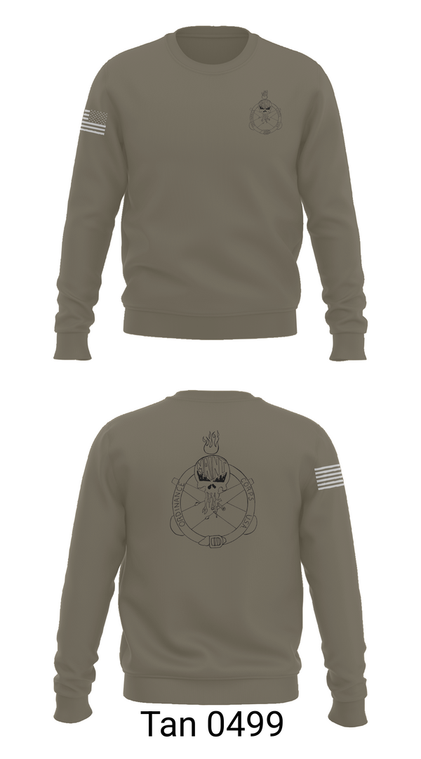 Crew Neck Sweatshirt, 850th engineer, , Teamtime, Team time, sublimation, custom sports apparel, team uniforms, spirit wear, spiritwear, sports uniforms, custom shirts, team store, custom team store, fundraiser sports, apparel fundraiser
