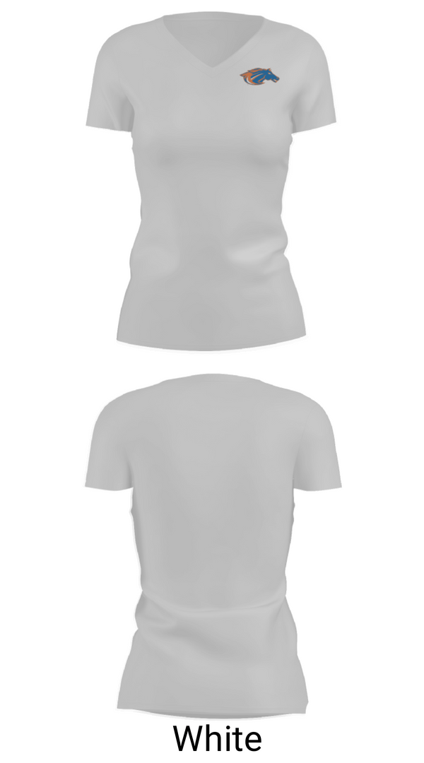 Women's Short Sleeve Vneck Shirt, Sheyenne High School Tennis, Tennis, Teamtime, Team time, sublimation, custom sports apparel, team uniforms, spirit wear, spiritwear, sports uniforms, custom shirts, team store, custom team store, fundraiser sports, apparel fundraiser
