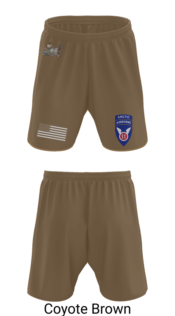 Athletic Shorts With Pockets, 11th ABN DIV WO, , Teamtime, Team time, sublimation, custom sports apparel, team uniforms, spirit wear, spiritwear, sports uniforms, custom shirts, team store, custom team store, fundraiser sports, apparel fundraiser