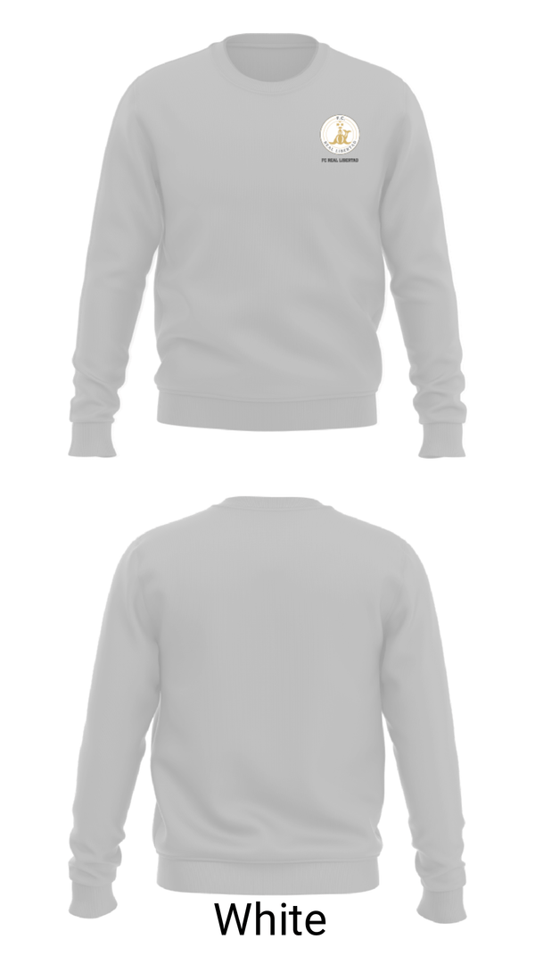 Crew Neck Sweatshirt, FC REAL LIBERTAD, Men's Soccer, Teamtime, Team time, sublimation, custom sports apparel, team uniforms, spirit wear, spiritwear, sports uniforms, custom shirts, team store, custom team store, fundraiser sports, apparel fundraiser