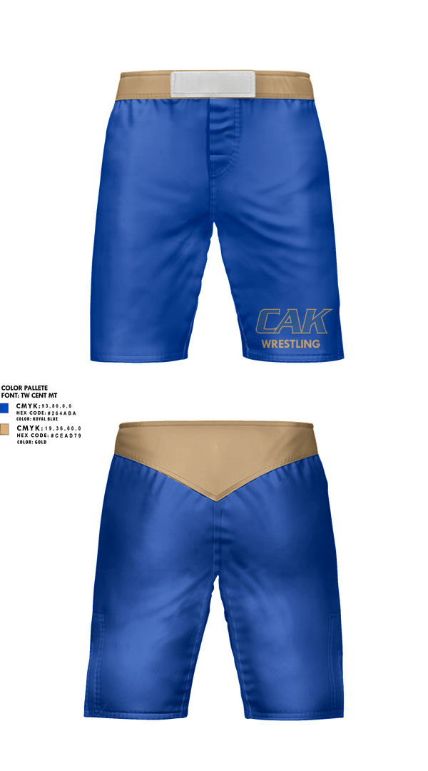 Fight Shorts, Christian Academy of Knoxville Wrestling, Wrestling, Teamtime, Team time, sublimation, custom sports apparel, team uniforms, spirit wear, spiritwear, sports uniforms, custom shirts, team store, custom team store, fundraiser sports, apparel fundraiser