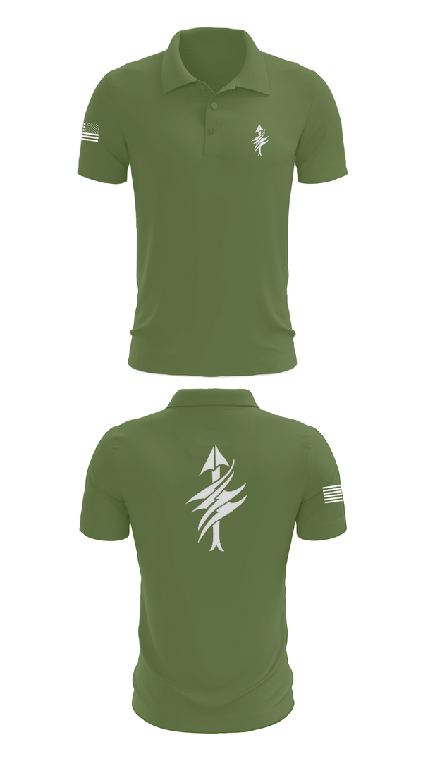 Short Sleeve Performance Polo, 3rd Battalion 2nd Marines Scout Sniper Platoon, Marines, Teamtime, Team time, sublimation, custom sports apparel, team uniforms, spirit wear, spiritwear, sports uniforms, custom shirts, team store, custom team store, fundraiser sports, apparel fundraiser