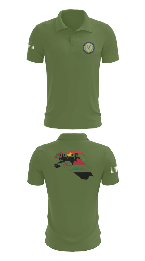 Short Sleeve Performance Polo, 44th ICBT, National Guard, Teamtime, Team time, sublimation, custom sports apparel, team uniforms, spirit wear, spiritwear, sports uniforms, custom shirts, team store, custom team store, fundraiser sports, apparel fundraiser