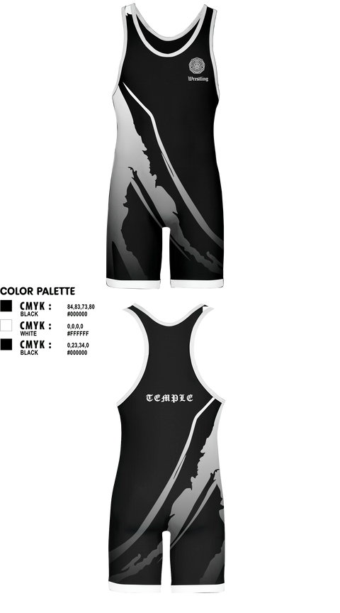Wrestling Singlet, Temple Wrestling Club, Wrestling, Teamtime, Team time, sublimation, custom sports apparel, team uniforms, spirit wear, spiritwear, sports uniforms, custom shirts, team store, custom team store, fundraiser sports, apparel fundraiser