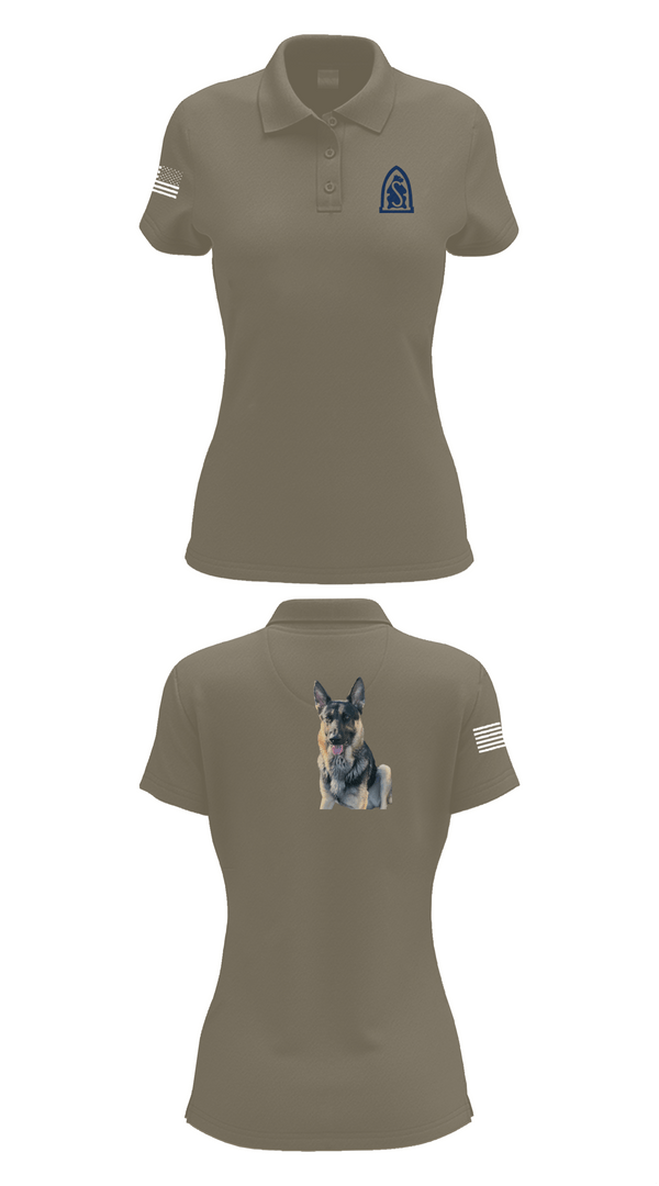 Womens Short Sleeve Performance Polo, 4-31 infantry battalion hotel company, Army, Teamtime, Team time, sublimation, custom sports apparel, team uniforms, spirit wear, spiritwear, sports uniforms, custom shirts, team store, custom team store, fundraiser sports, apparel fundraiser