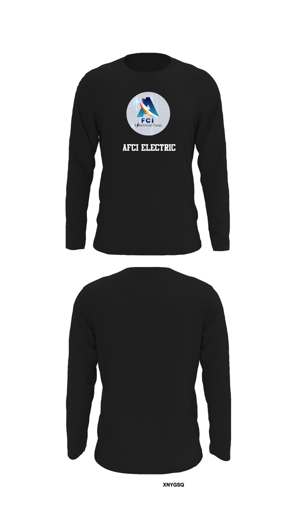 Long Sleeve Performance Shirt, AFCI ELECTRIC, , Teamtime, Team time, sublimation, custom sports apparel, team uniforms, spirit wear, spiritwear, sports uniforms, custom shirts, team store, custom team store, fundraiser sports, apparel fundraiser