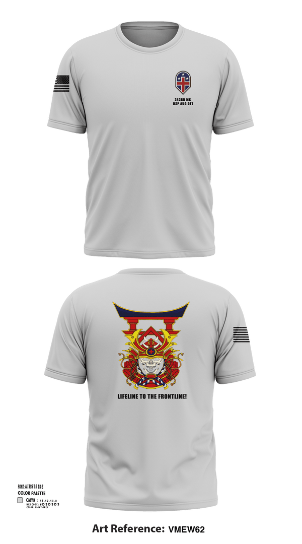 Short Sleeve Performance Shirt, 343rd Medical Hospital Augmentation Detachment, , Teamtime, Team time, sublimation, custom sports apparel, team uniforms, spirit wear, spiritwear, sports uniforms, custom shirts, team store, custom team store, fundraiser sports, apparel fundraiser