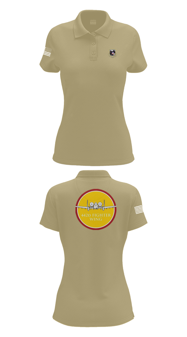 Womens Short Sleeve Performance Polo, 442D FW, , Teamtime, Team time, sublimation, custom sports apparel, team uniforms, spirit wear, spiritwear, sports uniforms, custom shirts, team store, custom team store, fundraiser sports, apparel fundraiser