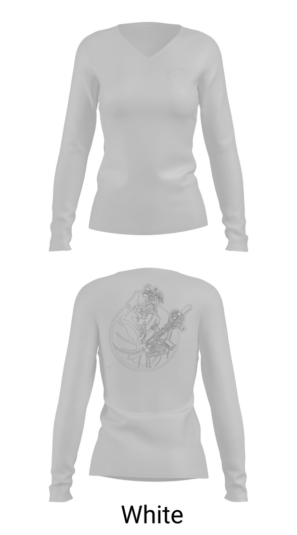 Womens Long Sleeve Vneck Shirt, Kilo-152, , Teamtime, Team time, sublimation, custom sports apparel, team uniforms, spirit wear, spiritwear, sports uniforms, custom shirts, team store, custom team store, fundraiser sports, apparel fundraiser