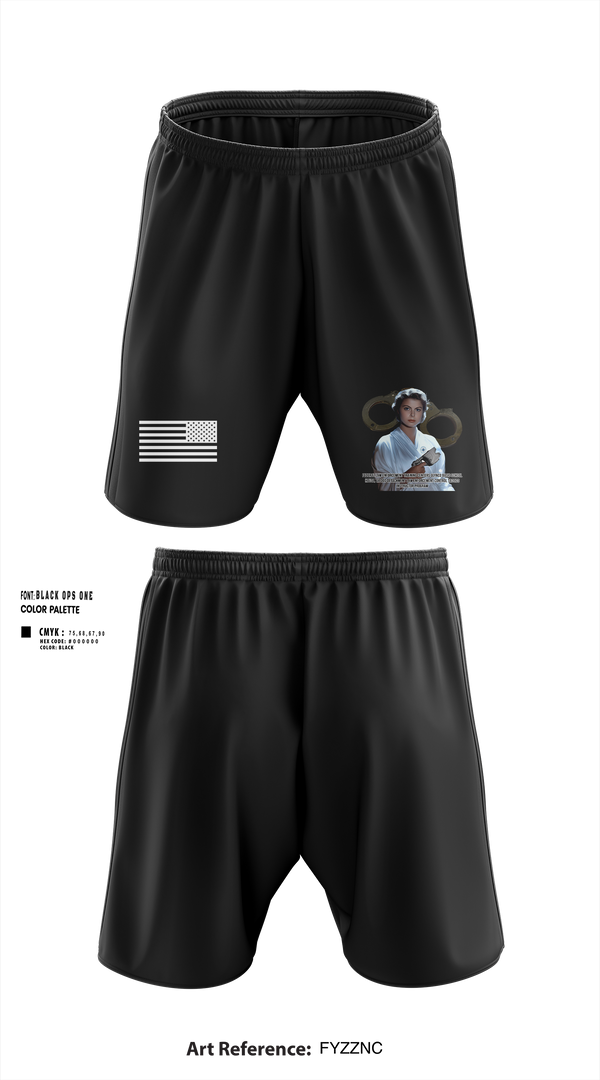 Athletic Shorts With Pockets, MARDET Fort Leonard Wood Basic Military Police School House (FLW) INIWIC, Police, Teamtime, Team time, sublimation, custom sports apparel, team uniforms, spirit wear, spiritwear, sports uniforms, custom shirts, team store, custom team store, fundraiser sports, apparel fundraiser