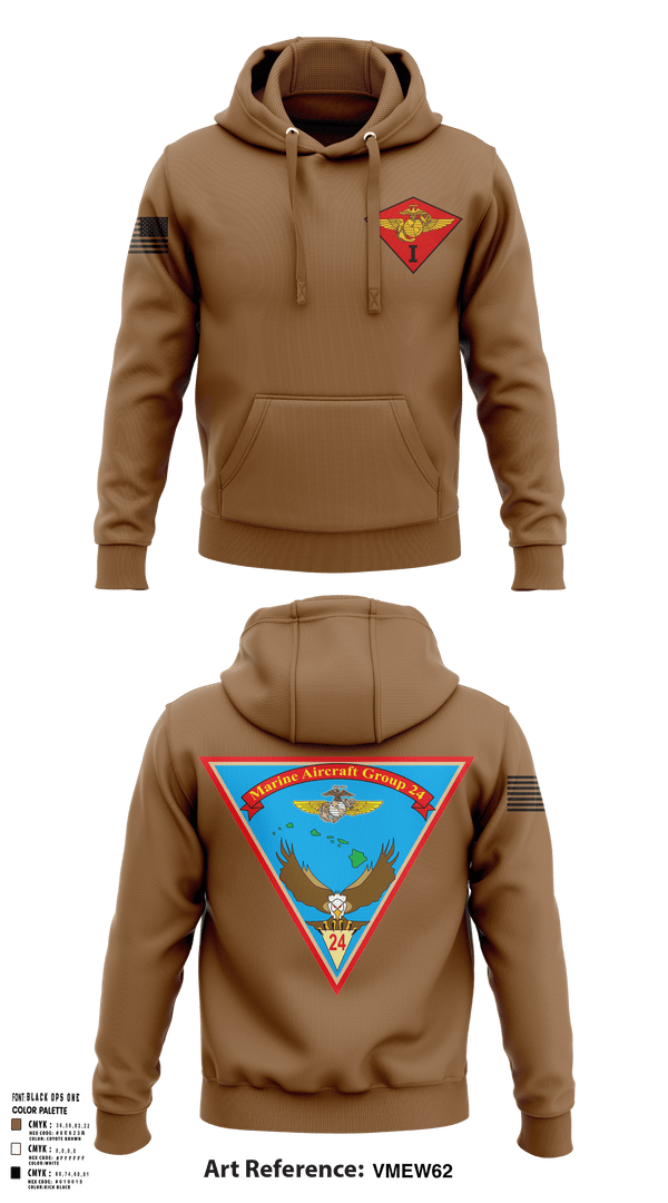 Hoodie, Marine Air Group 24, Marines, Teamtime, Team time, sublimation, custom sports apparel, team uniforms, spirit wear, spiritwear, sports uniforms, custom shirts, team store, custom team store, fundraiser sports, apparel fundraiser
