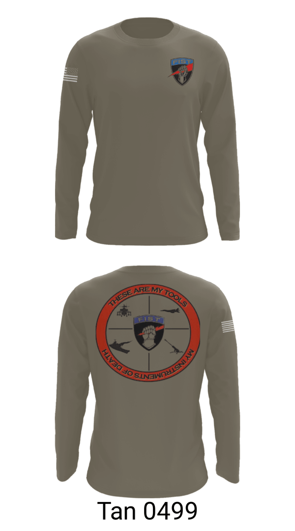 Long Sleeve Performance Shirt, Bravo 1/78th FA, Army, Teamtime, Team time, sublimation, custom sports apparel, team uniforms, spirit wear, spiritwear, sports uniforms, custom shirts, team store, custom team store, fundraiser sports, apparel fundraiser