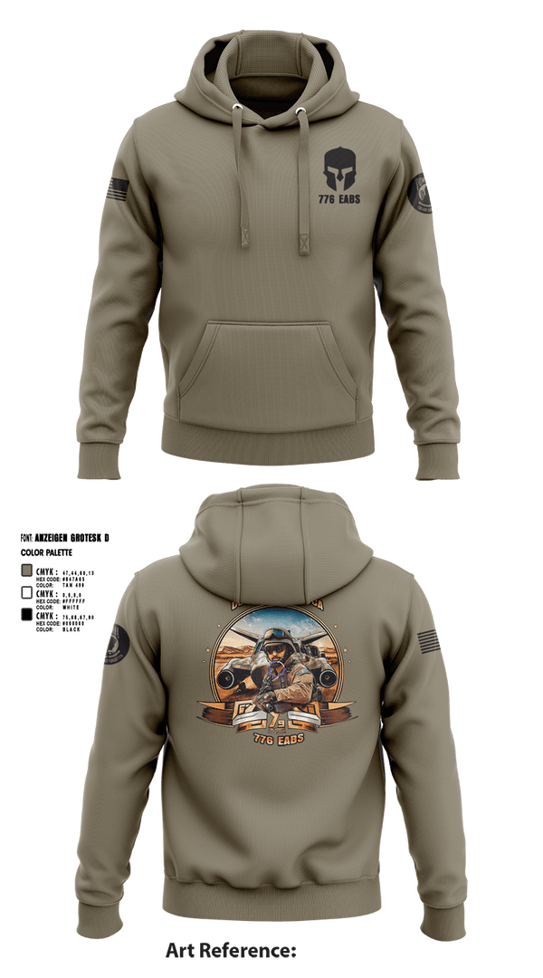 Hoodie, 776 EABS, Air Force, Teamtime, Team time, sublimation, custom sports apparel, team uniforms, spirit wear, spiritwear, sports uniforms, custom shirts, team store, custom team store, fundraiser sports, apparel fundraiser
