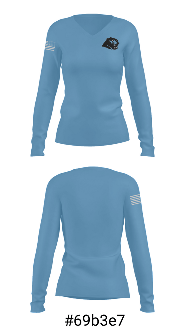 Women's Long Sleeve Vneck Shirt, Paetow High School Tennis, Tennis, Teamtime, Team time, sublimation, custom sports apparel, team uniforms, spirit wear, spiritwear, sports uniforms, custom shirts, team store, custom team store, fundraiser sports, apparel fundraiser