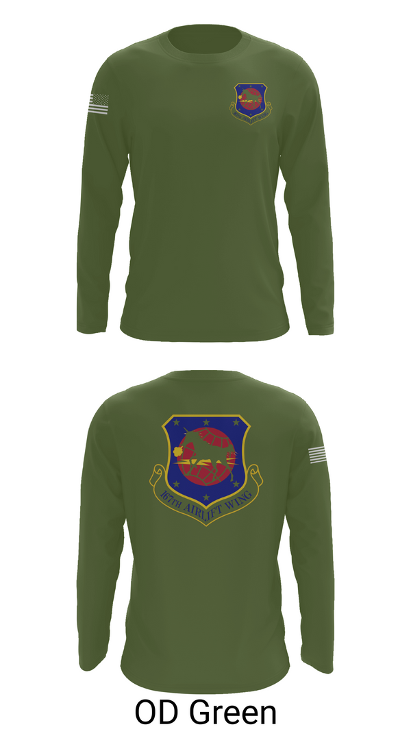 Long Sleeve Performance Shirt, 167th air wing, , Teamtime, Team time, sublimation, custom sports apparel, team uniforms, spirit wear, spiritwear, sports uniforms, custom shirts, team store, custom team store, fundraiser sports, apparel fundraiser
