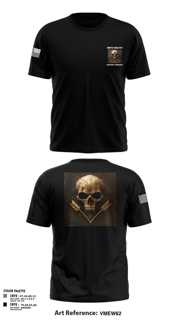 Old School Cotton Feel Shirt, 389th MI BN, Army, Teamtime, Team time, sublimation, custom sports apparel, team uniforms, spirit wear, spiritwear, sports uniforms, custom shirts, team store, custom team store, fundraiser sports, apparel fundraiser