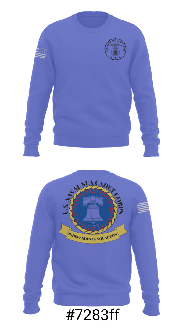 Crew Neck Sweatshirt, Independence Squadron, , Teamtime, Team time, sublimation, custom sports apparel, team uniforms, spirit wear, spiritwear, sports uniforms, custom shirts, team store, custom team store, fundraiser sports, apparel fundraiser