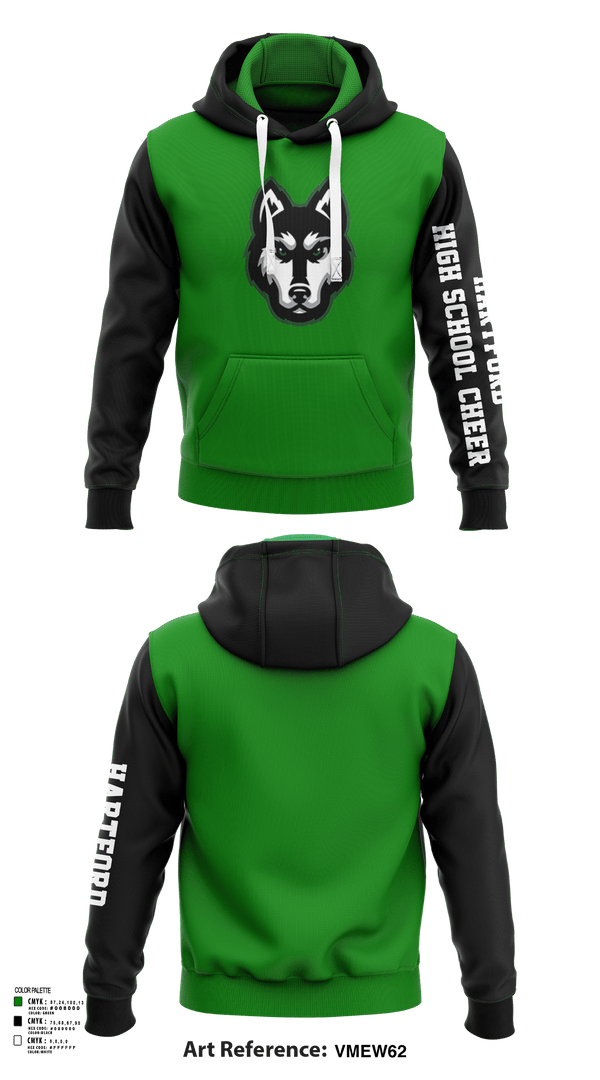 Hoodie, Hartford High School Cheer, Cheer, Teamtime, Team time, sublimation, custom sports apparel, team uniforms, spirit wear, spiritwear, sports uniforms, custom shirts, team store, custom team store, fundraiser sports, apparel fundraiser
