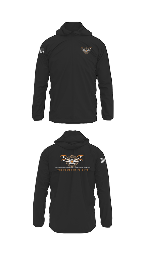 Windbreaker, International Drone Operators Union Local 757, , Teamtime, Team time, sublimation, custom sports apparel, team uniforms, spirit wear, spiritwear, sports uniforms, custom shirts, team store, custom team store, fundraiser sports, apparel fundraiser