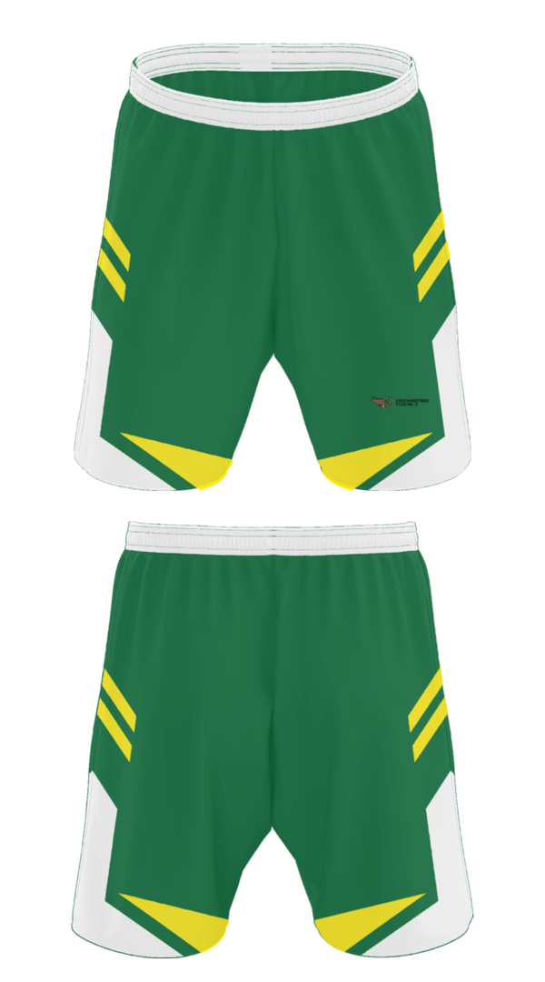 Athletic Shorts With Pockets, Southwestern High School, Spirit Store, Teamtime, Team time, sublimation, custom sports apparel, team uniforms, spirit wear, spiritwear, sports uniforms, custom shirts, team store, custom team store, fundraiser sports, apparel fundraiser