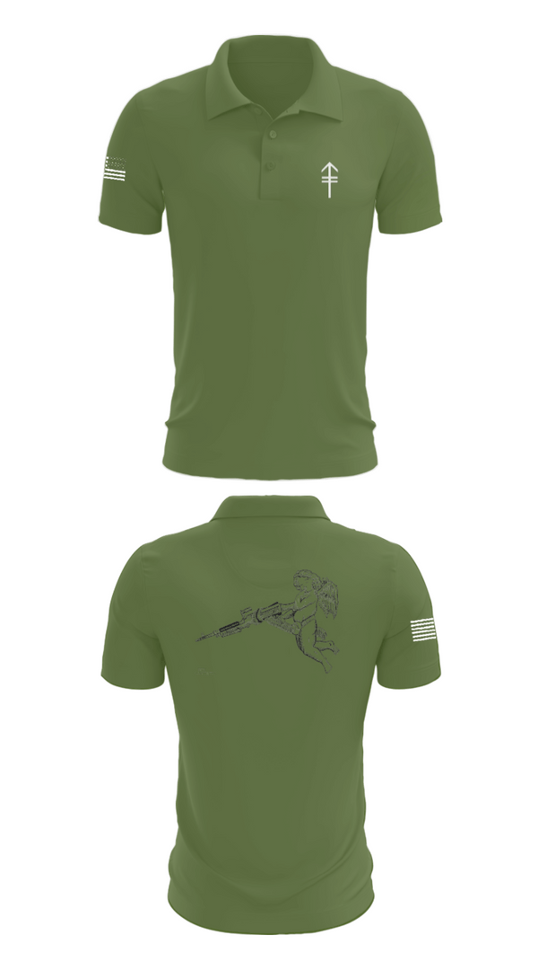 Short Sleeve Performance Polo, 2/2 3rd PLT Weapon SquadE TRP 3RD PLT WEAPONS SQUAD, Army, Teamtime, Team time, sublimation, custom sports apparel, team uniforms, spirit wear, spiritwear, sports uniforms, custom shirts, team store, custom team store, fundraiser sports, apparel fundraiser