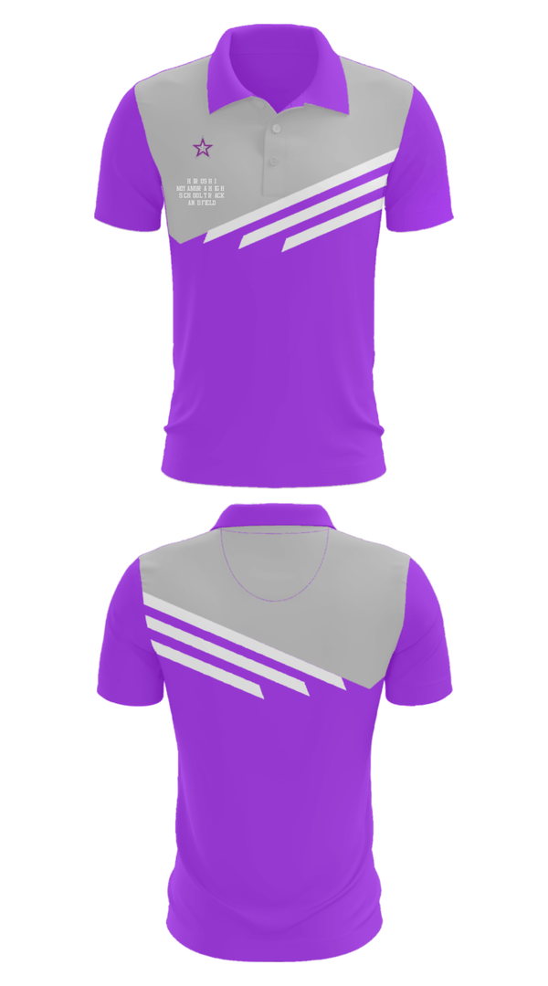 Short Sleeve Performance Polo, Hiroshi Miyamura High School Track and Field, Track & Field, Teamtime, Team time, sublimation, custom sports apparel, team uniforms, spirit wear, spiritwear, sports uniforms, custom shirts, team store, custom team store, fundraiser sports, apparel fundraiser