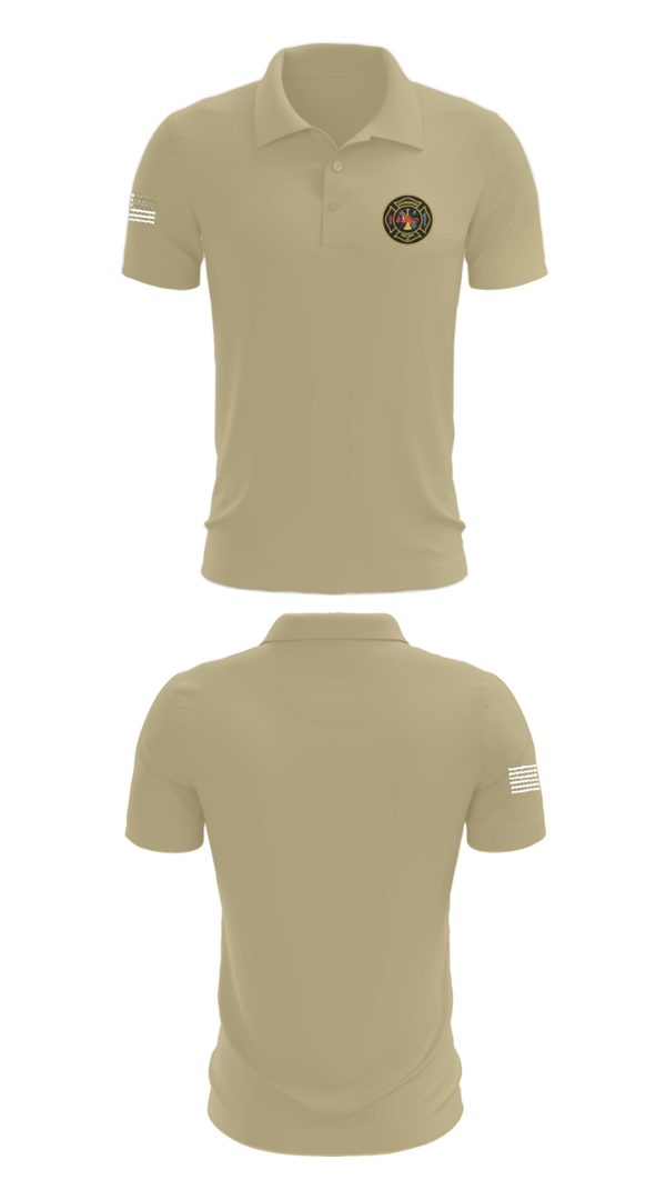 Short Sleeve Performance Polo, Ravenswood Volunteer Fire Department, , Teamtime, Team time, sublimation, custom sports apparel, team uniforms, spirit wear, spiritwear, sports uniforms, custom shirts, team store, custom team store, fundraiser sports, apparel fundraiser