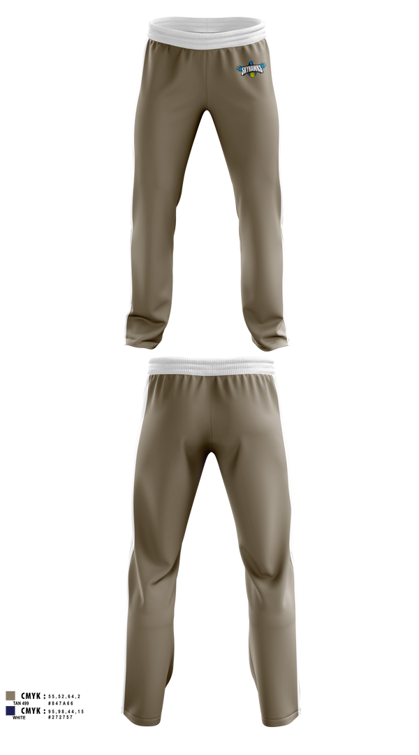 Sweatpants, Barrie North Winter Tennis, Tennis, Teamtime, Team time, sublimation, custom sports apparel, team uniforms, spirit wear, spiritwear, sports uniforms, custom shirts, team store, custom team store, fundraiser sports, apparel fundraiser