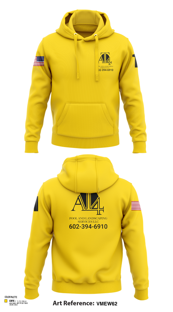 Hoodie, AT 4 pools and landscaping services llc, , Teamtime, Team time, sublimation, custom sports apparel, team uniforms, spirit wear, spiritwear, sports uniforms, custom shirts, team store, custom team store, fundraiser sports, apparel fundraiser