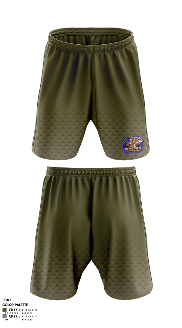 Athletic Shorts With Pockets, SoCal corso kennels, , Teamtime, Team time, sublimation, custom sports apparel, team uniforms, spirit wear, spiritwear, sports uniforms, custom shirts, team store, custom team store, fundraiser sports, apparel fundraiser